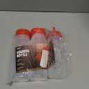 Norcalway 12 oz Condiment Squeeze Bottles for Sauces - Leak Proof Oil, Syrup, Dressing Squirt Bottles - 3 Pack