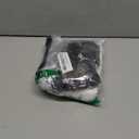 Nuanchu 3 Pairs Open Toe Zipper Compression Socks 20-30mmhg Zipper Compression Toeless Knee High Socks for Men Swelling Edema (XL, Black, White, Dark Gray)