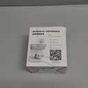 Toothpaste Squeezer, Bathroom Wall Mounted Electric Toothpaste Dispenser with Adjustable Toothpaste Dispensing Amount, Automatic Toothpaste Dispenser for Adults and Kids (White)