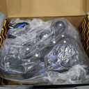 Nattork Adjustable Inline Skates for Adults and Teens, Outdoor & Indoor Blades Roller Skates for Boys, Beginners (XX-Large - Adult (10.5W-13W/9.5M-12M), Blue)