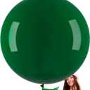 PartyWoo Hunter Green Balloons, 4 pcs 36 Inch Large Dark Green Balloons, Big Deep Green Balloons for Balloon Garland or Arch as Party Decorations, Birthday Decorations, Wedding Decorations, Green-Y56