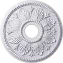 Ekena Millwork CM18ED1 18 1/8-Inch OD x 3 1/2-Inch ID x 2 3/4-Inch Edinburgh Ceiling Medallion