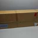 Live Edge Hand Carved Look Solid Wood Shelf with Iron L Brackets, 2 Inches thick