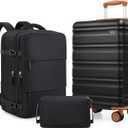 3 Piece Luggage Set, 20 Inch Carry On Luggage 22x14x9 Airline Approved