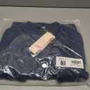 Dokotoo Denim Jacket for Women Fashion Solid Oversized Long Sleeve Button Down Shacket Jacket Coat with Pockets (Blue, M)