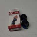 OTC Wrist Brace, Molded Exoskeleton, Low-profile, Exolite, Small (Black (Left Hand))
