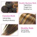 34 34 34 Inch DiexrLamx P1B30 Straight Bundles Highlight Bundle Human Hair 3 Bundles 8A Grade Peruvian Virgin Remy Hair Weave 300g