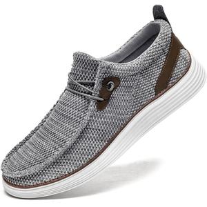 Men's Loafers Shoes Slip On Boat Shoes Walking Sneakers Lightweight Casual Fashion Gym Driving Breathable Wide Shoes (11)