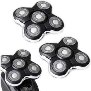 2Pack Blade Pro Replacement Head Compatible with Remington Balder Pro XR7000, 5 Dual Track Shaver Heads for a Smooth and Close Shave with No-Irritation.(Pack of 2)