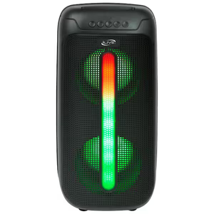 iLive Jam Time Wireless Party Speaker with LED Light Effects and Microphone