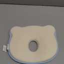 Memory Foam Baby Cushion, Soft Cozy Machine-Washable, Head and Neck Support Breathable Anti-Slip Design for Infants for Small Boys and Girls Tummy Time(Beige)