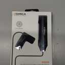 XLR Pin Microphone COMICA CVM-V02C XLR Clip Microphone Unidirectional Lavalier Microphone 48V Phantom Power Video Microphone for Canon/Sony/Panasonic Camcorder Microphone Zoom H4n H5 H6 Tascam DR-40