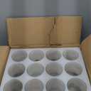 12Pcs Glass Cylinder Vases 12 Inch Tall Clear Flower Vases for Centerpieces Wedding Decoration, Hurricane Floating Candle Holder for Party Table Home Decor