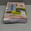 MidWest Homes for Pets Square Exercise Pen Fabric Mesh Bottom (22.05x9.85x9.85 Inch, Black)