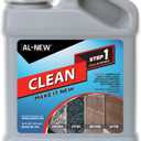 AL-NEW Step 1 Clean | Cleaning Solution for Outdoor Patio Furniture, Garage Doors, Window Frames, Exterior Lights & Fencing (16 Ounce)