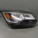 AKKON - For 2016-2019 Ford Explorer Limited | Platinum | XLT Light Tube LED DRL OE Headlights Right Side Replacement (Passenger Side)