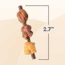 Triple Flavor Kabobs Cat Treat, 1 Ounce Bag, Long-Lasting Playtime Treat for Cats Made with Real Chicken, Salmon & Tuna