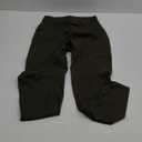 THE GYM PEOPLE Thick High Waist Yoga Pants with Pockets, Tummy Control Workout Running Yoga Leggings for Women (Medium, Dark Olive)