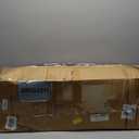 Set of 2 Christmas Trees with Lights 4-FT Artificial Potted Porch Snow Flocked Christmas Tree Battery Powered with 8 Modes and Timer for Indoor Outdoor