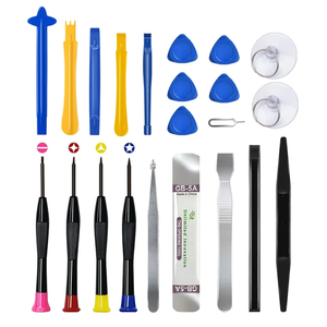22 Piece Professional Electronics Opening Pry Screwdriver Set Multiple Functions Tool Repair Kit, for Cellphone iPhone Laptops Tablets Pry Open Replace Screen Battery and More