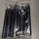 Haddockway Wooden Coat Rack Stand with 8 Hooks New Zealand Pine 3 Adjustable Coat Standing Tree Easy Assembly for Coats, Hats, Scarves and Handbags for Entryway, Hallway, Bedroom, Office (1 PC, Black)