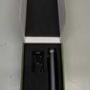 Maestri House Rechargeable Milk Frother with Stepless Speed Control, LunaFro Max Handheld Electric Foam Maker Waterproof Drink Mixer Foamer with Stand & Detachable Whisks for Lattes, Cappuccino (Black)