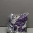 Voarge Dog Winter Coat, Vest with Harness, Warm Reflective Dog Jacket, Winter Warm Cold Weather Jacket for Small, Medium and Large Dogs (Lilac, L)