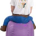 Spooktacular Creations Halloween Inflatable Costume Gnome Ride On Snail Suit, Animal Blow Up Outfit for Cosplay Parties (X-Large(75In))