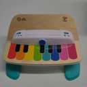 Baby Einstein and Hape Magic Touch Wooden Toy Piano, Montessori Musical Learning Toy for Babies and Toddlers 6mo+