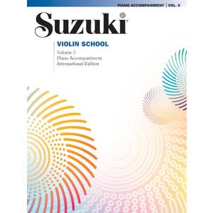 Suzuki Violin School, Vol 5: Piano Acc.