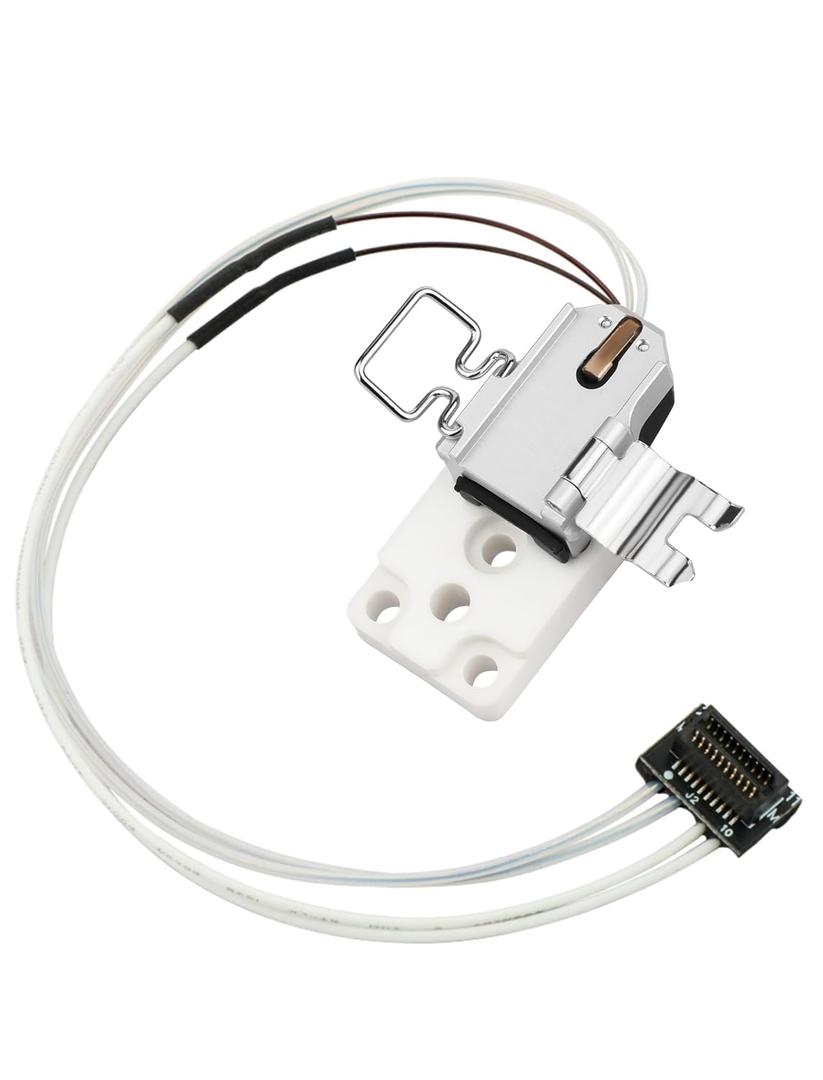 Upgraded A1/A1 Mini Hotend Heating Assembly for Bambu A1 Series 3D Printer, 2200C Temp. Resistance Ceramic Insulated Zirconia Base with Heater Cartridge (White)