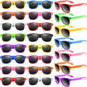 TUPARKA Sunglasses Party Favors Neon Colors Sunglasses Bulk Goody Bag Fillers for Beach Birthday Party Pool Party Supplies