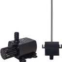 Small Sump Pump With Water Level Sensor,13 FT Drain Height,Mini Submersible Water Condensate Pump For Dehumidifier,Ice Maker,Tank,HVAC,Auto Shut Off