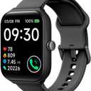 TOOBUR Smart Watch for Men Women Alexa Built-in, 1.95" Fitness Tracker with Answer/Make Calls, IP68 Waterproof/Heart Rate/Sleep Tracker/100 Sports, Fitness Watch Compatible Android iOS