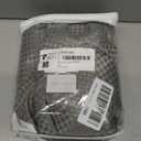 No Hook Shower Curtain and Liner Set,Grey Hotel Waffle Shower Curtain with Liner 75" L x 72" W