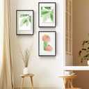 Golden State Art 12x18 Black Aluminum Floating Picture Frame, 3 Pack
