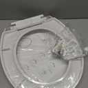 Round Toilet Seat 16.5" - Soft Close, Durable PP Toilet Seat, Easy Installation & Removal, Fits Most Toilet Bowls