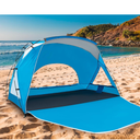 Beach Tent, Portable Sun Shelter for 1-2 Person with UPF 50+ UV Protection, Easy Setup Waterproof Beach Shade Canopy Cabana for Family Outdoor and Picnics, Fishing with Carrying Bag