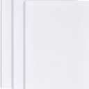 BENECREAT 3Pcs 1/2 Inch White Foam Boards, 12x8 Inch Rectangle PVC Foam Sheet Poster Board for Mounting, Crafts, Art, Display, Presentation and Projects