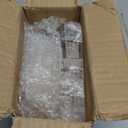 OurWarm Large Acrylic Wedding Table Numbers 1-20, Elegant Printed Calligraphy Place Cards with Stand, Hexagon Multi-functional Clear Acrylic Sign and Holder, Ideal for Wedding Reception Events