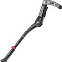 Sataway Bike Kickstand Adjustable Rear Mount Aluminum Alloy Bicycle Kickstand for 24” 26” 700C 27.5” 28” inch Mountain Bike Adult Bike