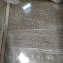 Tempered Glass Cutting Board for Kitchen - High-Strength Glass with Non-Slip silicone Frame.Scratch/Heat/shatter Resistant, BPA-Free, ldeal Alternative to Plastic & Wood Cutting Boards (Beige)