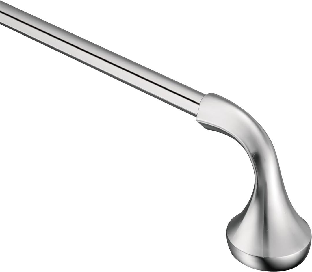 Moen YB2818CH Eva 18-Inch Single Towel Bar, Chrome
