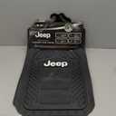 Plasticolor 001668R01 Jeep Weatherpro 4 Piece Floor Mats Set, Floor Mats, One Size, Black