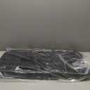 3" Rise Threshold Ramps Doorway, Wheelchair Ramp with Non-silp Surface, 4400 LBS Capacity, Solid and Portable, for Steps, Driveway and Curb Black, Size: 35.5" x 18.3" x 3"