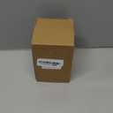 Salt Box 2Pcs Spice Cellar with Swivel Lid and Spoons Small Bamboo Pepper and Salt Containers with Salt Pepper Labels,Dual 8 oz Capacity Holder for Seasoning and Small Items