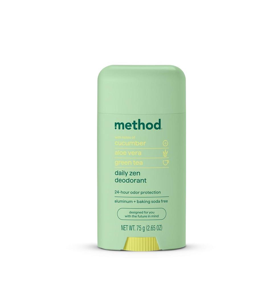 Method Deodorant, Daily Zen, Cucumber, Seaweed + Green Tea Notes, 24 Hour Odor Protection, 2.65 oz 