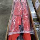 EliteShade USA 10-Year-Non-Fading 6.5x10Ft Rectangular Market Umbrella Patio Umbrella Outdoor Table Umbrella with Ventilation, Red