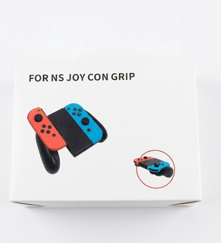 Lotadilo Joy-Con Grip for Nintendo Switch/Switch Oled - JoyCon Comfort Hand Grips Controller for Men Teen Boys Cool Cartoon Anime Design, Red Black