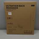 Back Massager, Rolling Up and Down Back Massager with Heat, Back Massage 4D Kneading for Pain Relief Deep Tissue, Ultrathin Shoulder Massager Gift for Women Men Parents Christmas, Khaki